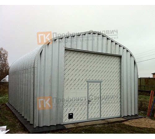 Сборно разборный ангар модель P 5.1x3.4, 2.4x2.4, 6.0