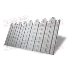 Профнастил фигурный С10 - 0,45 Окрас - Б, Print Elite Snow Wood.