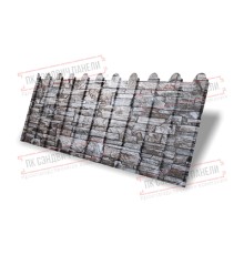 Профнастил фигурный C8 - 0,45 Print Elite Fine Stone.