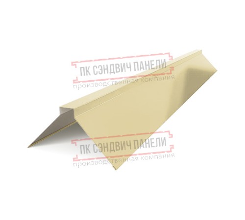 Планка конька плоского 150х150х2000 Norman ПЭ-1014-0.5
