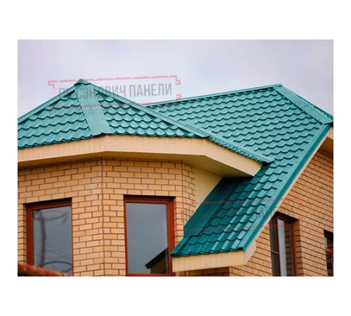 Планка примыкания верхняя 250х147х2000 ПЭ-5021-0.45