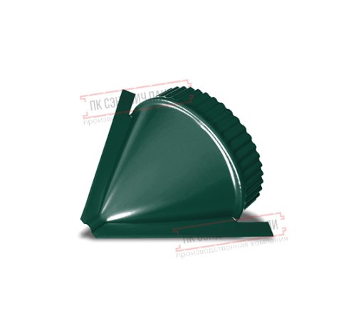 Заглушка конька круглого конусная Norman ПЭ-6005-0.5