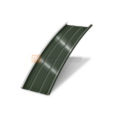 Продольно гнутый фальц профилированный 0,45 RAL 6007 Полиэстер