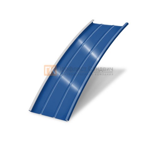 Продольно гнутый фальц профилированный 0,45 RAL 5005 Полиэстер