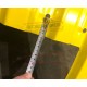 Продольно гнутый профнастил для укрытий конвейеров С21ПГ-1051, 0,8, в полимерном покрытии
