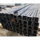 U-образный профиль перфорированный К225 80x40x3000-2,5 мм, оцинкованный