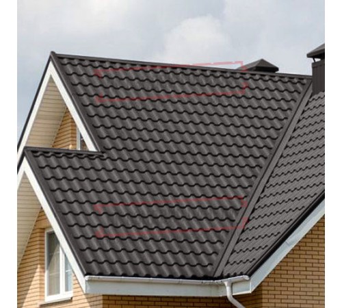Металлочерепица Кредо RR32 Quarzit lite-0,5