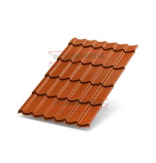 Металлочерепица Ламонтерра XL Copper/Copper AGNETA-20-0.5