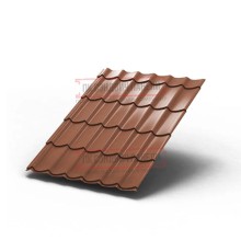 Металлочерепица Монтеррей Argillite PURMAN-0.5