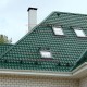 Металлочерепица Супермонтеррей RAL6005 Полиэстер-0.45