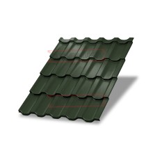 Металлочерепица Трамонтана-SL RAL6007 Viking E-0.5