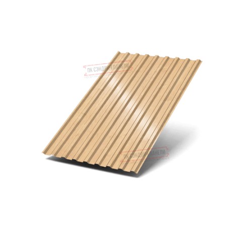 Профилированный лист МП20х1100 ECOSTEEL-Клен-0.5
