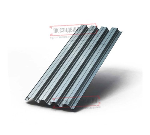 Профнастил нержавеющий H75 0.8 AISI 430
