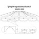 Профнастил ММ35-1000 оцинкованный-0.35