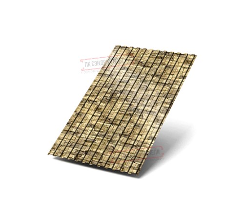 Профилированный лист МП10х1100 ECOSTEEL-Песчаник-0.5