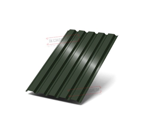 Профнастил МП35-1035 Viking E RAL-6007-0.5