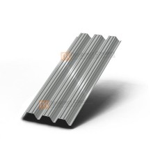 Профнастил Н126-978 RAL9006 Полиэстер-0.7