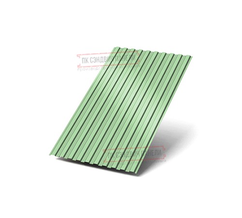 Профилированный лист С8х1150 Norman RAL6019-0.5