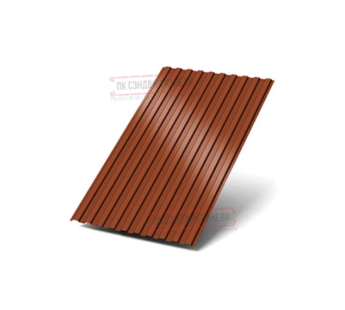 Профилированный лист С8х1150 Norman RAL8004-0.5