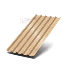 Профилированный лист С44-1000 ECOSTEEL-Клен-0.5