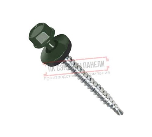 Саморезы 4,8х70 RAL 6020