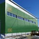 Сэндвич панели гладкие с пенополиуретаном, ширина 1200 мм, толщина 30 мм, 0.5/0.5, RAL6002
