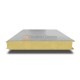 Сэндвич панели гладкие с пенополиуретаном, ширина 1200 мм, толщина 120 мм, 0.5/0.5, RAL9006