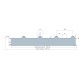 Сэндвич панели кровельные с минеральной ватой, ширина 1000 мм, толщина 30 мм, 0.5/0.5, дуб