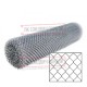 Сетка рабица оцинкованная 1,2x10 м, ячейка 50x50x1,6.