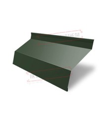 Ламель жалюзи Milan new 0,5 Velur RAL 6020 хромовая зелень