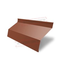 Ламель жалюзи Milan 0,5 Velur RAL 8004 терракота