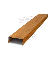 Крепежная планка нижняя Texas 0,45 Print Premium Golden Wood
