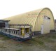 Профнастил H112ПГ-0.95, для бескаркасных ангаров, Полиэстер RAL 1014