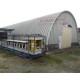 Профнастил H112ПГ-1.1, для бескаркасных ангаров, Полиэстер RAL 9006